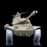 1/16 Scale TK7.0 2.4Ghz Henglong Walker Bulldog RTR RC Model Tank 3839 Metal Road Wheels Barrel Recoil Smoke Sound BB IR FPV