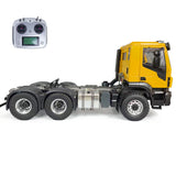 1/14 Metal 6x4 RC Tractor Remote Controlled Truck Assembled Painted Car Differential Lock Light Sound System