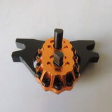 RC Car Model Transfer Case Ratio 1:1 for 1/14 Scale Remote Control Tractor Truck Model Spare Parts Replacement Accessory