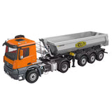 Kabolite 1/14 4X4 5801 RC Tractor Truck 3Axles Electric Lifting Dump Trialer RTR Car Light Sound System Battery Painted Assembled