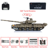 Henglong 1/16 7.0 99A RC Tank Remote Controlled Military Vehicle Chinese Panzer 3899A 360 Turret Metal Tracks Wheels