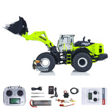 JDModel 198 Metal 1/14 RC Hydraulic Loader ZW370 Radio Control Construction Vehicle Truck Hobby Model Toy Gify for Children Adults