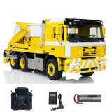 1/14 RC Hydraulic Skip Loader VL18U F2000 Metal Swing Arm Loaded Dump Cars Model 4-Way Reversing Valve 2-Speed Gearbox Sound Light