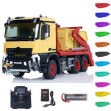 Metal 1/14 VL18U K3363 RC Hydraulic Skip Radio Controlled Loader Swing Arm Loaded Dump Truck DIY Car Hobby Models