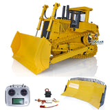 JDModel 1/14 MetalHydraulic RC Bulldozer Remote Controlled Construction Vehicles DXR2 with Upgraded Blade Model