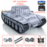 Henglong 1/16 Scale TK7.0 Upgraded Soviet KV-1 Ready To Run Remote Controlled Tank 3878 FPV 360 Turret Metal Tracks Sprockets