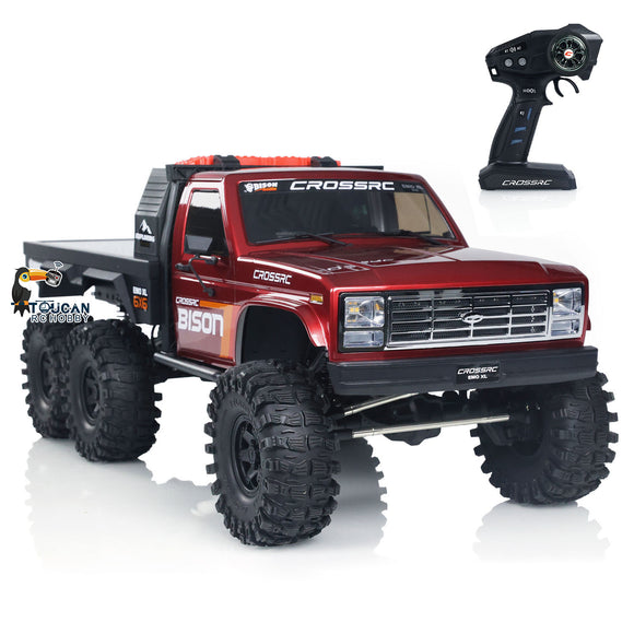 CORSSRC EMO XL 1/8 RC Crawler Car 6WD 6x6 Radio Control Off-road Hauler Vehicles Two-speed Transmission High-performance AT tires