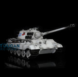 1/16 Scale TK7.0 Henglong FPV Barrel Recoil King Tiger RC RTR Tank 3888A 360 Turret Metal Tracks Sprockets Idlers Wheels