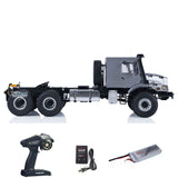 1/14 6x6 RC Off-road Tractor Truck JDModel Remote Control Car Differential Axles with Light Sound System Hobby Model Gift