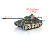 2.4Ghz Henglong 1/16 TK7.0 Plastic 3888A German King Tiger Remote Controlled Tank W/ Barrel Recoil 360 Turret Sprockets Idlers