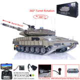 Heng Long 1/16 3958 Military RC Battle Tank Remote Controlled Panzer IDF Merkava MK IV Full Metal Chassis BB Pellets