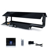 Metal 1/14 RC Mobile Stage Vehicles Remote Controlled Roadshow Trailer Truck for Performance Hobby Model Painted Assembled