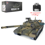 Upgraded Henglong 1/16 TK7.0 Russian T90 Ready To Run Remote Controlled Tank 3938 W/ 360Turret FPV Metal Tracks Sprockets
