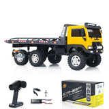 CR18P Flatbed Truck 6x6 RTR RC Rock Crawler 1/18 Scale Off-Road Truck 2-Speed Lights