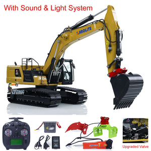 Kabolite K961 100S PRO 1/18 RC Hydraulic Excavator RTR Remote Control Digger Flysky ST8 Radio 2S Battery Electric Claw Hammer