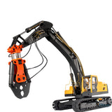 1/14 RC RTR Hydraulic Excavator EC360 JDM V2 Upgraded Digger Model with Sound & Light Systems Hydraulic quick release Battry