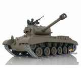 1/16 Scale TK7.0 Upgraded Henglong M26 Pershing Ready To Run Remote Controller Model Tank 3838 Barrel Recoil BB IR Sound FPV