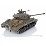 1/16 Scale TK7.0 Upgraded Henglong M26 Pershing Ready To Run Remote Controller Model Tank 3838 Barrel Recoil BB IR Sound FPV