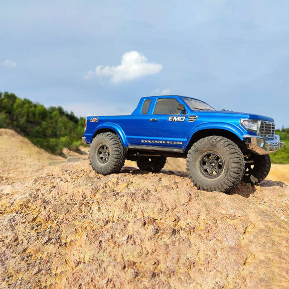 1/10 CROSSRC AT4V 4x4 RC Crawler Car Electric Off-road Vehicle Assembled Painted with Motor ESC Servo 2-speed Transmission