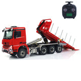 1/14 8x8 RC Hydraulic Roll On Full Dump Truck Remote Control Dumper Car Simulation Model PNP Version Light Sound System