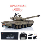 2.4G Henglong 1/16 7.0 Plastic Chinese 99A RTR RC Tank Radio Controlled Panzer 3899A 360 Turret DIY Toys Gifts