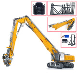 CUT 1/14 K970-300 RC Hydraulic Excavators Radio Controlled Demolition Machine With Replaceable 2-arm RTR Painted Version