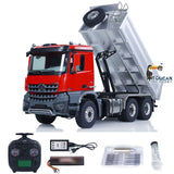 1/14 6x6 Hydraulic Radio Controlled Dump Truck K3364 Remote Control Tipper Cars W/ Sound Light System Servo ESC