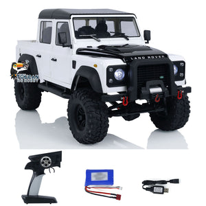 Double E 1/8 RC Pickup 4WD E102-003 4x4 Radio Control Rock Crawler Car Hobby Model Ready to Run Painted Assembled ESC Servo