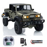 RTR TWOLF 1/10 TW-715 RC Off-road Metal Crawler Climb Truck with Sounds Lights Smoke Two-speed Transmission