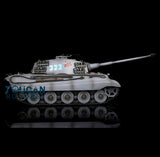 Henglong 1/16 TK7.0 Plastic FPV Ready To Run Remote Controlled King Tiger Tank 3888A 360 Turret Barrel Recoil Steel Gearbox