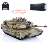 Tongde 1/16 Abrams M1A2 RC Infrared Battle Tank SEP TUSK II Electric Panzer Infrared Battle System Hobby Model 67.5*23*19cm