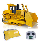 JDModel 1/14 MetalHydraulic RC Bulldozer Remote Controlled Construction Vehicles DXR2 with Upgraded Blade Model