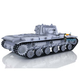 2.4G Henglong 1/16 Scale TK7.0 Plastic Soviet KV-1 Ready To Run Remote Controlled Tank 3878 360 Turret Tracks Sprockets Idlers