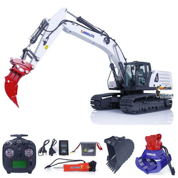 K961S 1/18 Scale Radio Controlled Hydraulic Excavator KABOLITE Upgraded Version K336GC Digger Light System Motor ESC