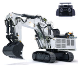 1/20 Scale Metal Hydraulic RC Excavator for 996 w/ Pump Valve ESC Motor Smoking Frsky taranis XE radio controller