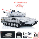 Heng Long 3958 1/16 RC Tank Radio Controlled Panzer Military Vehicles IDF Merkava MK IV Metal Driving Gearbox Model