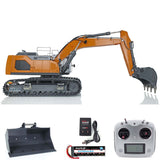 RC Hydraulic Digger 1:14 Model 945 Excavator RTR Metal Trucks With Light Rotating Hydraulic Radio System Battery Charger