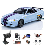 Capo 4x4 1/8 RC Drift Racing Vehicle R34 Metal High-speed Cars Motor Hobby DIY Models RTR