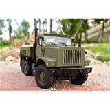 CROSSRC TC6 6X6 1/12 RC Military Truck 6WD Remote Control Car Model Building KIT W/ Motor Lights Speaker Two-speed Transmission