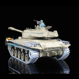 1/16 Scale TK7.0 2.4Ghz Henglong Walker Bulldog RTR RC Model Tank 3839 Metal Road Wheels Barrel Recoil Smoke Sound BB IR FPV