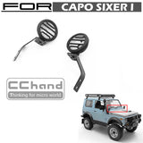 CCHand Metal Lampshape Front Lamp Brake Light Stoplight Foglamp for Capo Jimny Electric Off-Road Samurai 1/6 RC Crawler DIY Cars