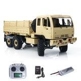 Cross RC FC6 1:12 RTR RC Military Truck Model Cars 6WD Off-road Vehicle with Light Sound System Smoke Unit Painted and Assembled