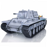 2.4G Henglong 1/16 Scale TK7.0 Plastic Soviet KV-1 Ready To Run Remote Controlled Tank 3878 360 Turret Tracks Sprockets Idlers