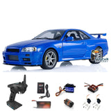 Capo 1/8 R34 RTR 4WD RC Drift Racing Car Metal Radio Controlled High-speed Vehicle Brushless Motor Painted Assembled DIY Model