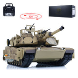 Tongde 1/16 Abrams M1A2 RC Infrared Battle Tank SEP TUSK II Electric Panzer Infrared Battle System Hobby Model 67.5*23*19cm