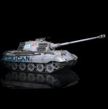 2.4G Henglong 1/16 Scale TK7.0 Upgraded German King Tiger Ready To Run Remote Controlled Tank 3888A Metal Tracks Sprockets Idlers
