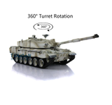 2.4G Henglong 1/16 TK7.0 Plastic Verison Challenger II Ready To Run Remote Controlled Tank Model 3908 Tracks Sprockets Idlers