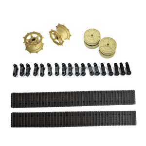 Accessory Spare Parts for 1/16 Henglong German King Tiger RC RTR Tank 3888A Tank Sprockets Barrel Tracks Idlers Road Wheels