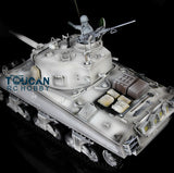 Henglong 1/16 TK7.0 Plastic USA M4A3 Sherman 360 Turret Barrel Recoil Remote Controlled Ready To Run Tank 3898 Tracks Sprockets