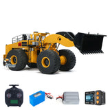 150KG! 1/14 L2350 RC Hydraulic Loader Heavy Duty RTR Radio Control Construction Vehicle With Sound Light System Smoking Unit